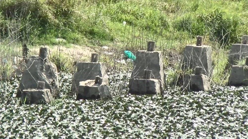Fevzi Çakmak yaptırmıştı: Sular çekilince ortaya çıktı! İkinci Dünya Savaşı'nda İstanbul'a olası saldırı için inşa edildi 1